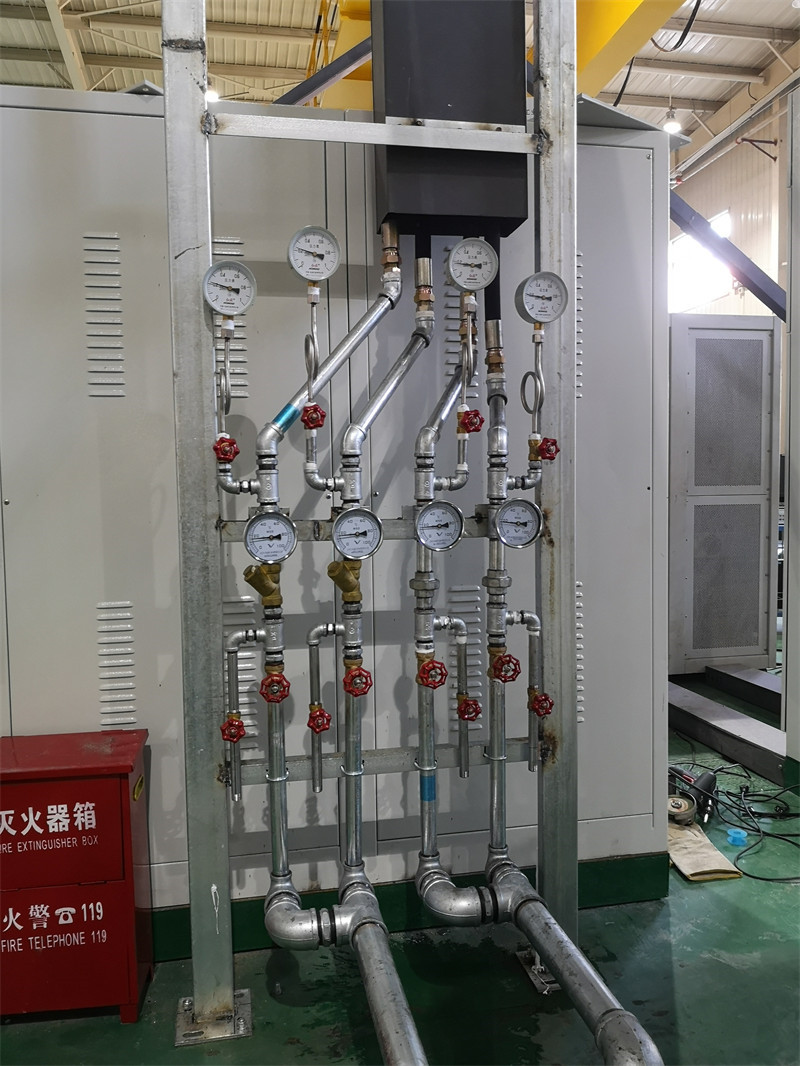 广电银河试验箱水电管道安装